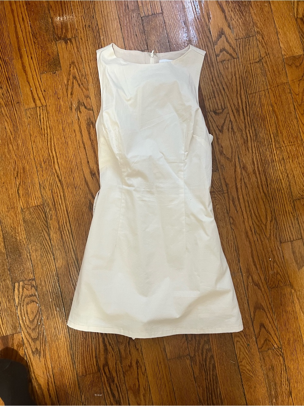 Princess Polly White Sleeveless Shift Dress